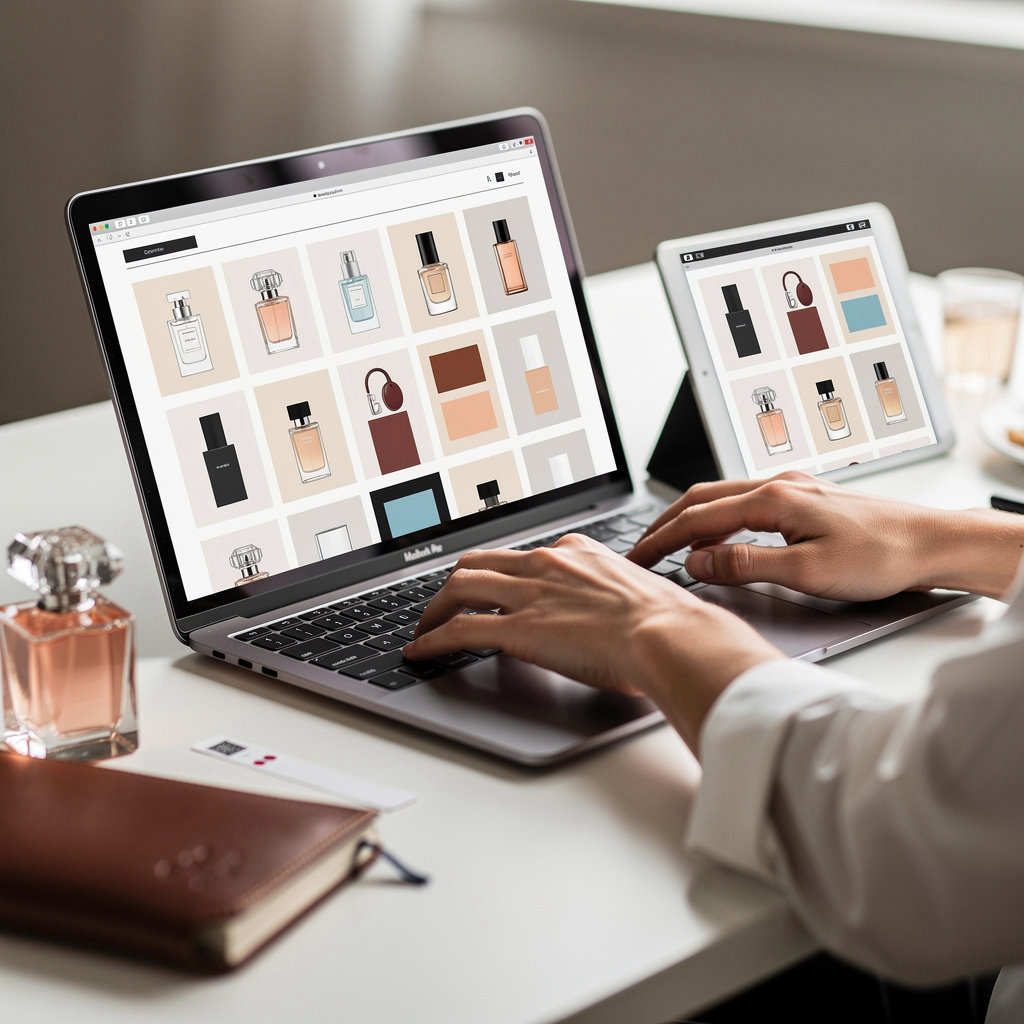 Wonder - Shopify Theme product catalogue grid display with advanced filtering and category organization for luxury perfume brands
