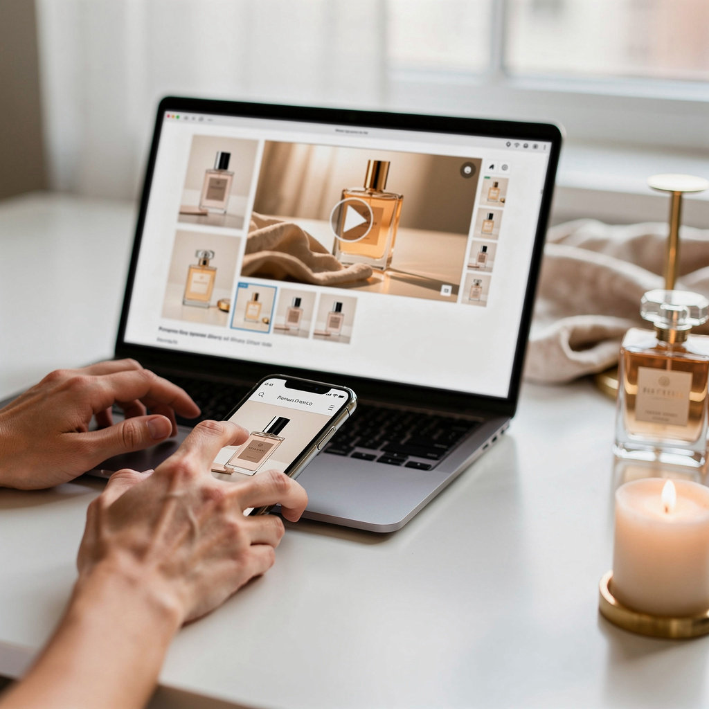 Wonder - Shopify Theme shoppable video feature showing interactive product tags and seamless purchase integration